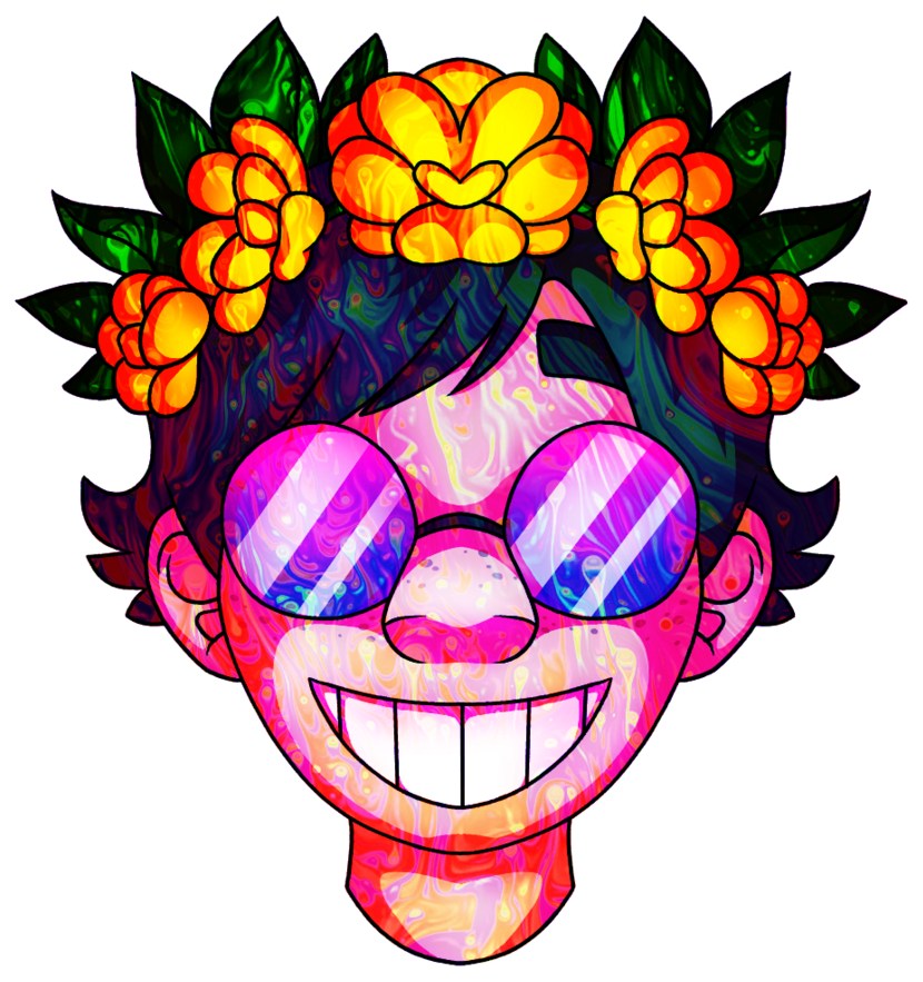 420 Drawing Hippie - 420 Drawing Hippie (850x939)