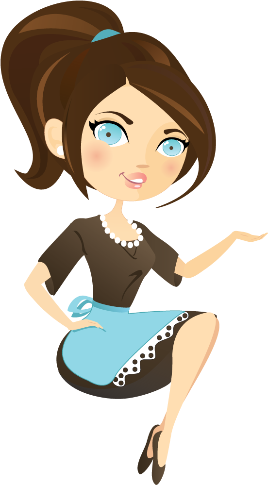 Free Blog, Apron, Blog Templates Free, Free Characters, - Teacher With Black Hair Clipart (600x1000)