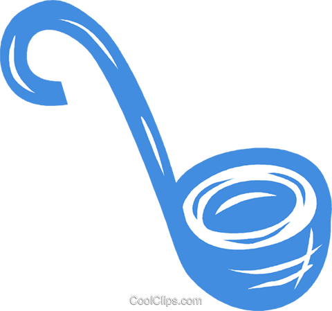 Soup Ladle Royalty Free Vector Clip Art Illustration - Clip Art (480x449)