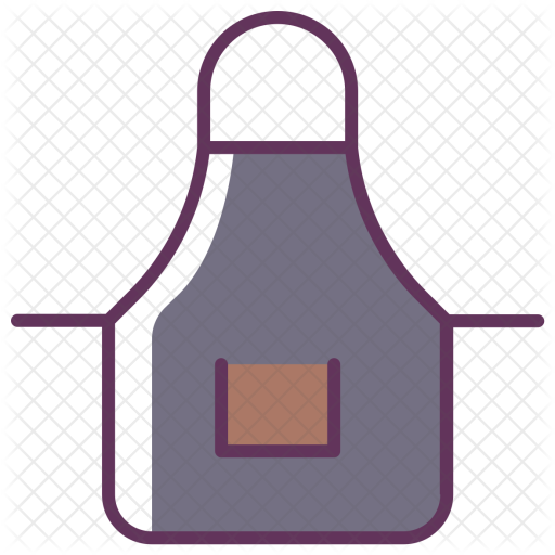 Apron, Clothing, Cook, Cooking, Kitchen, Uniform Icon - Apron, Clothing, Cook, Cooking, Kitchen, Uniform Icon (512x512)