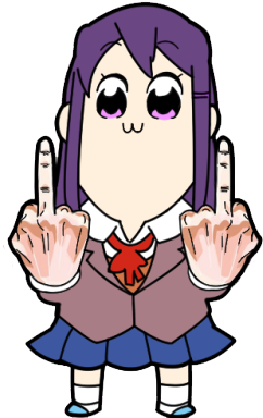 I Wonder If Anyone Published Pipimi-yuri - Pop Team Epic Doki Doki Literature Club (300x450)