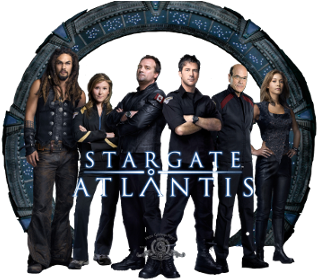 Stargate-s1 - Stargate Atlantis Cast Png (500x281)