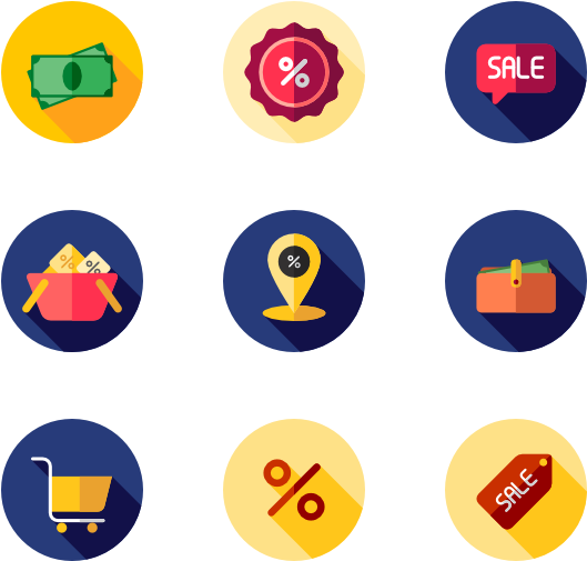 Icons Free Black Friday - Vector Sale Icon (600x564)