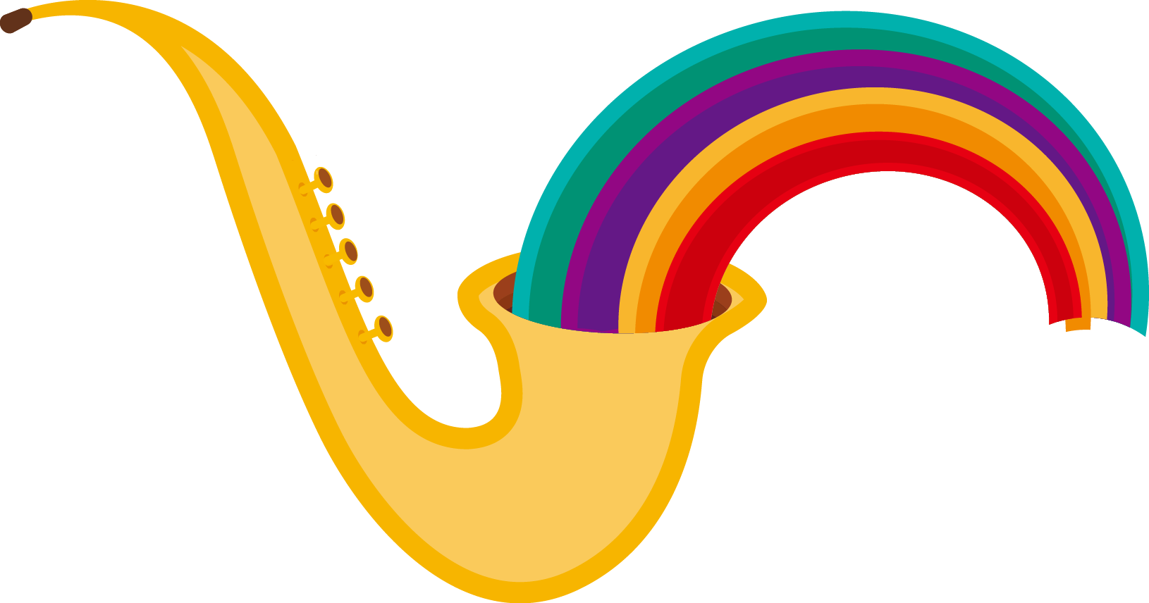 Fluted Clipart Mayilpeeli - Instrumentos Musicais Desenho Colorido (1630x856)
