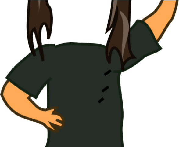 Long Hair Clipart Male - Animated Men Long Hair (640x480)