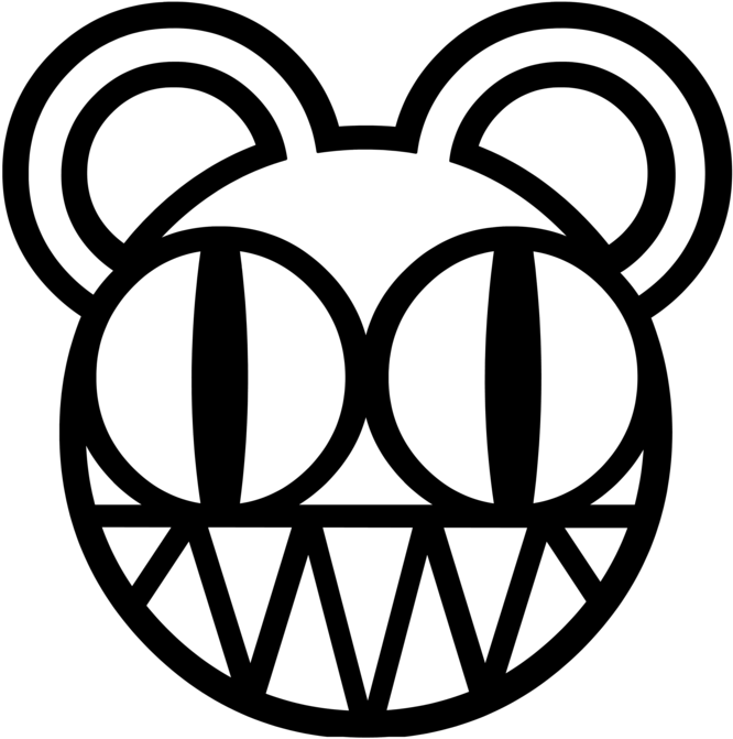 Download - Radiohead Logo (811x733)