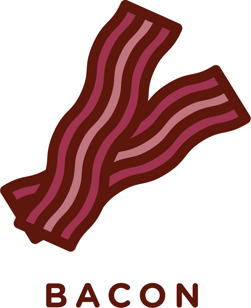Bacon Clipart Tocino - Illustration (818x1001)