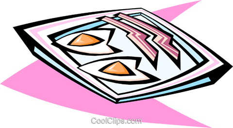 Bacon And Eggs Royalty Free Vector Clip Art Illustration - Bacon And Eggs Royalty Free Vector Clip Art Illustration (480x264)