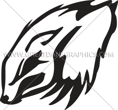 Angry Wolverine - Illustration (385x360)