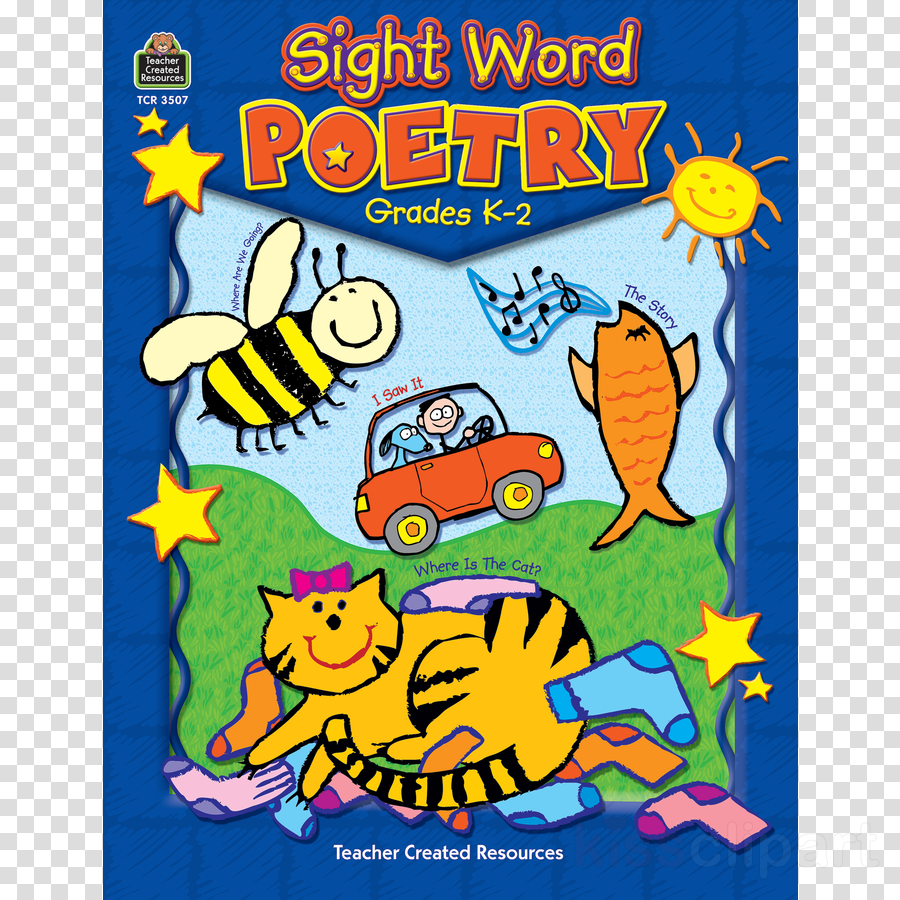 Sight Word Poetry - Cartoon (900x900)