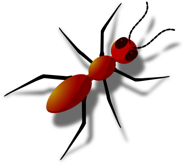 Ant Clip Art At Clkercom Vector Online Royalty Free - Animals That Has 6 Legs (600x534)