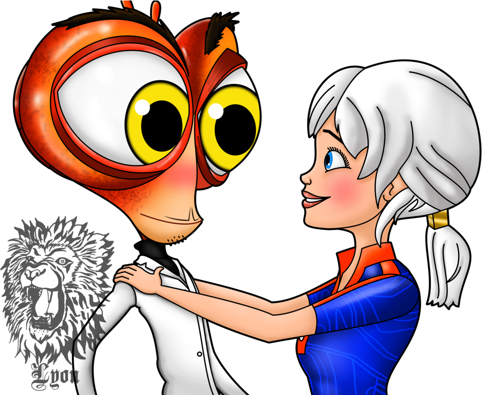 Susan X Dr Cockroach - Monsters Vs Aliens Dr Cockroach And Susan (1024x813)