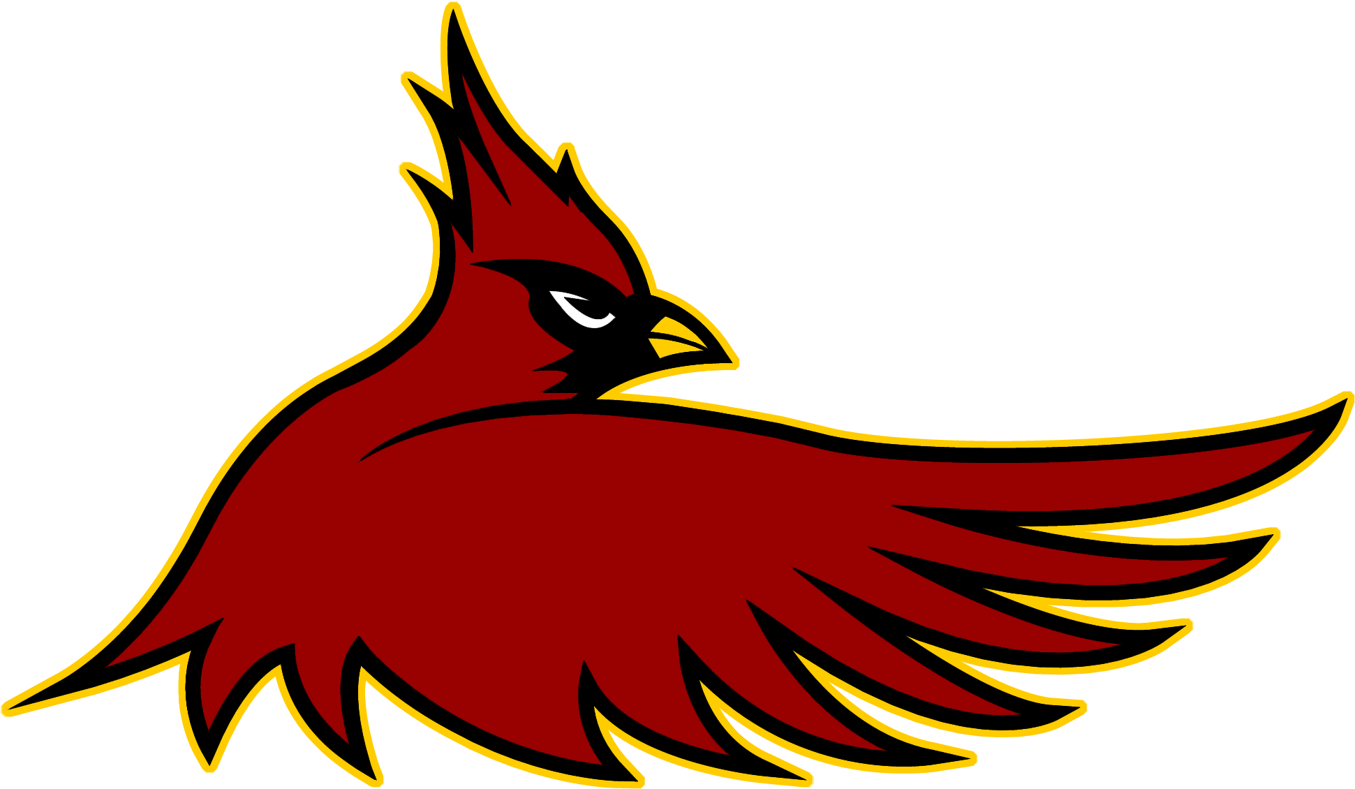 Free Download Cardinal Hayes Cardinals Clipart Cardinal - Cardinal Hayes Football Logo (1941x1130)