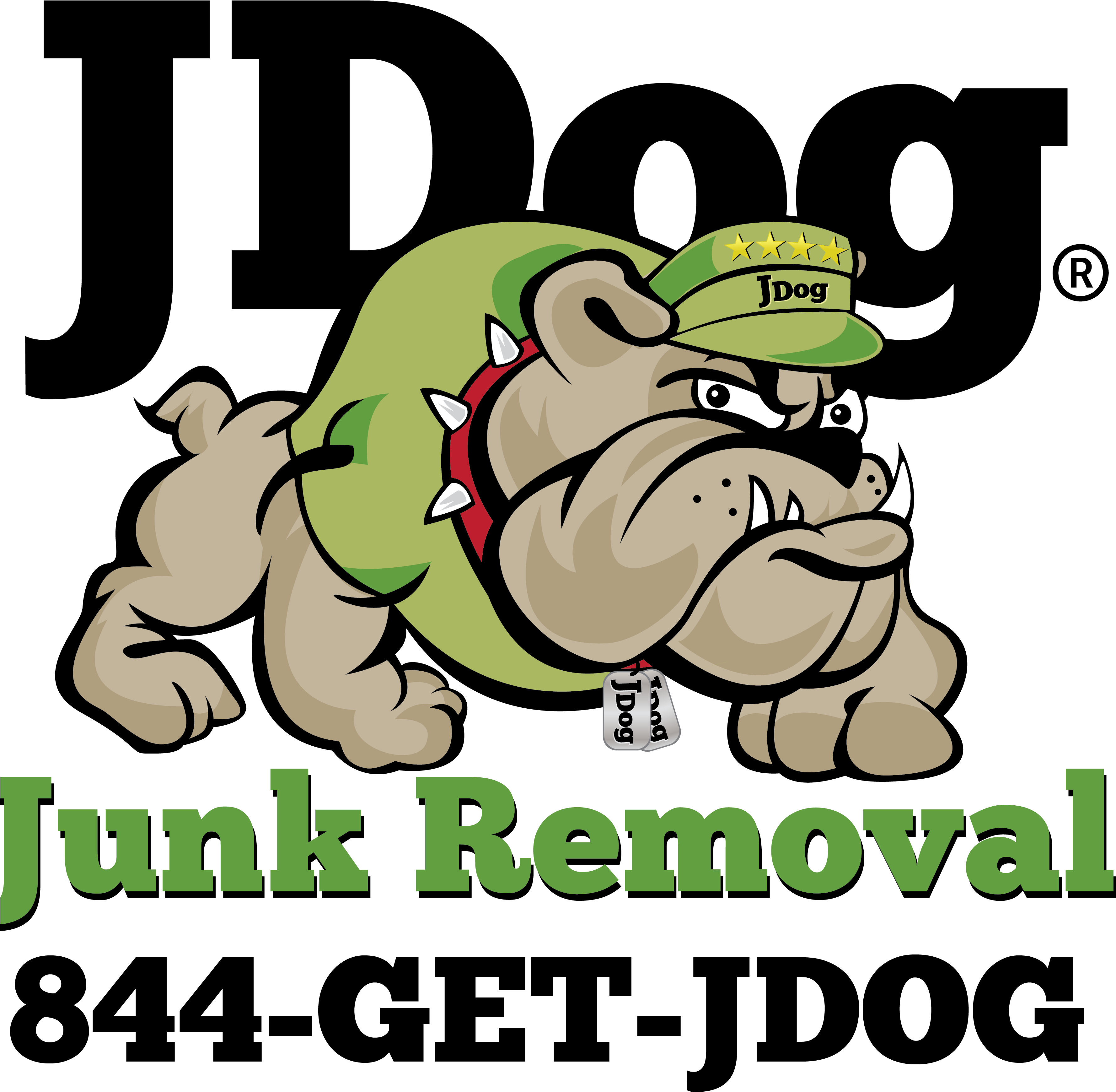 Jdog Junk Removal & Hauling Hays County - Jdog Junk Removal Logo Png (3555x3555)