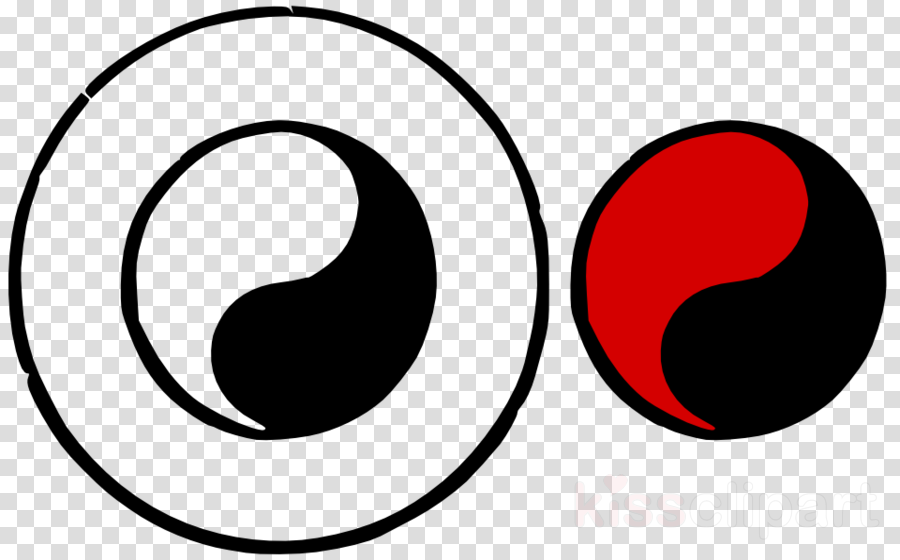 Clip Art Clipart Yin And Yang Black And White Clip - Transparent Background Ray Ban Goggles (900x560)