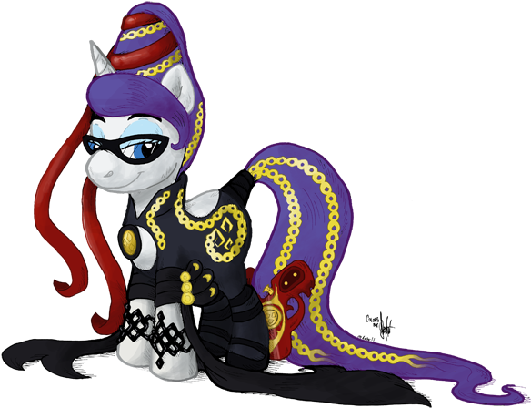 600 X 464 3 - Bayonetta My Little Pony (600x464)