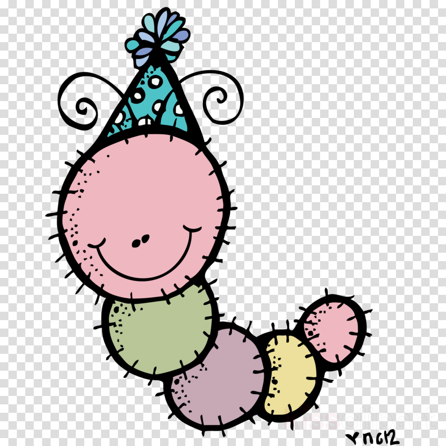 Worm Melonheadz Clipart Drawing Clip Art - Melonheadz Caterpillar Clipart Black And White (900x900)
