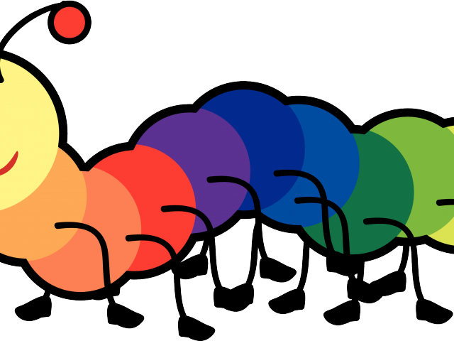 Caterpillar Clipart One - Clip Art Caterpillar (640x480)