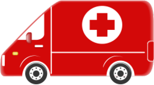 Red Cross Mark Clipart Health Care - Ambulance Car Icon (640x480)