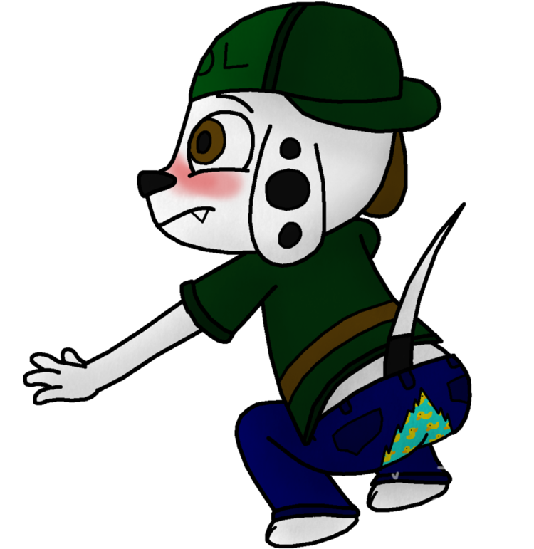 Harvey Tearing Up Some Pants By Cj - Ripped Pants Deviantart (877x912)