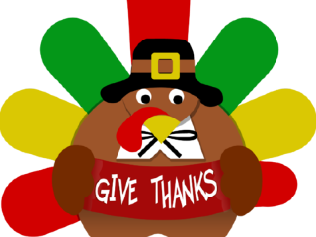 Thanksgiving Turkey Clipart , Png Download - Give Thanks Turkey Clipart (640x480)