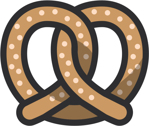 Pretzel Transparent Sweet - Cartoon Pretzel Transparent Background (512x512)