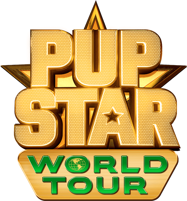Logo Pup Star 3 World Tour - Pup Star World Tour Logo (700x762)