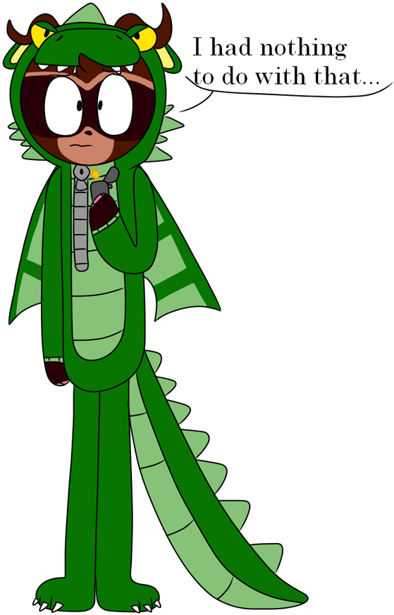 Fire Hoe/dragon Koda By Koda The Raccoon - Cartoon (852x938)