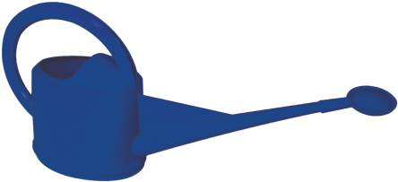 Dramm Blue 5 Liter Watering Can - Teapot (450x450)