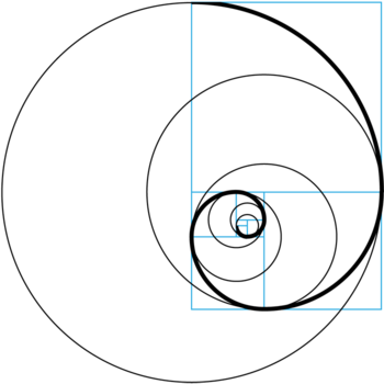 Pin By Sita Azzopardi On Geometry Pinterest - Golden Ratio Spiral Circle (350x350)