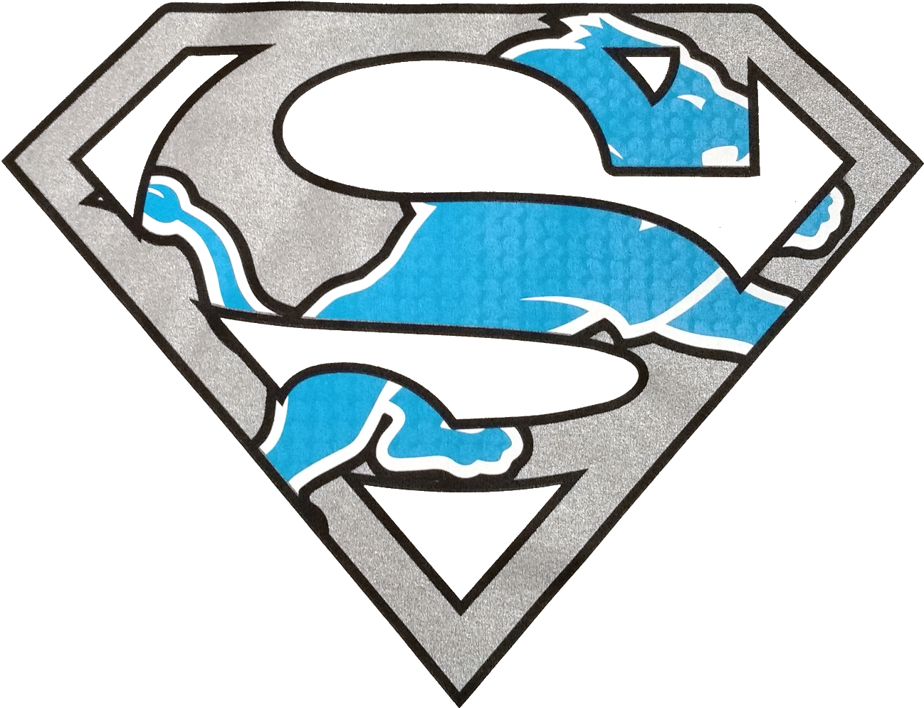 Back To Top - Thin Blue Line Superman Logo (1353x1076)