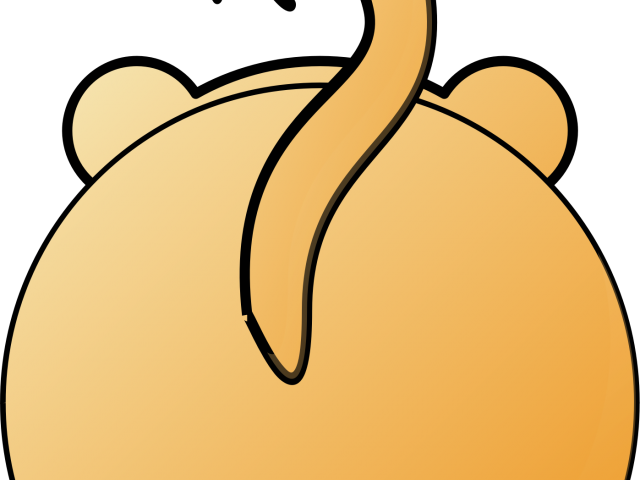 Lion Clipart Back - Lion Clipart Back (640x480)