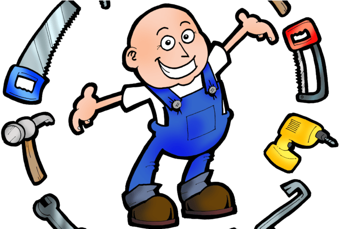 Ad Hoc Handyman • Own Tools & Transport Essential • - Transparent Handyman Clipart (685x462)