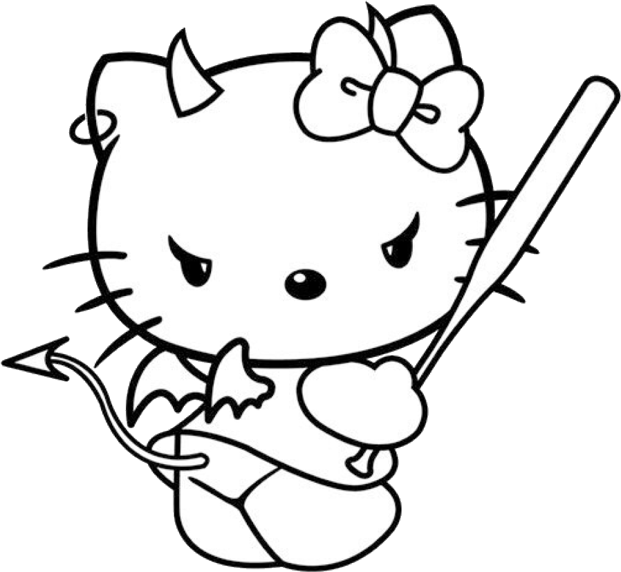 Hellokitty Sticker - Hello Kitty Gifs Halloween (1024x1024)