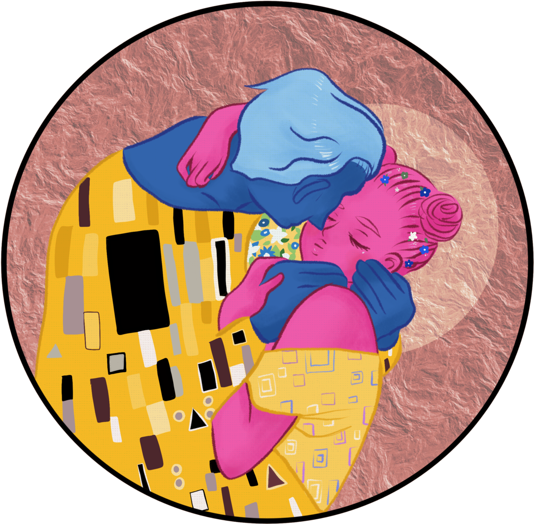 I Always Loved The Kiss By Klimt And Thought It Would - Jerry's Peanut Butter Cup (1280x1280)