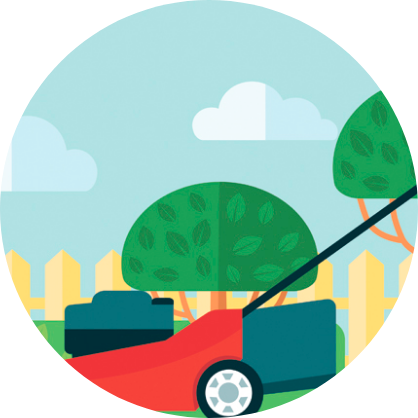 Lawn Mowing Services Done From Your Phone - Lawn Mowing Services Done From Your Phone (418x418)