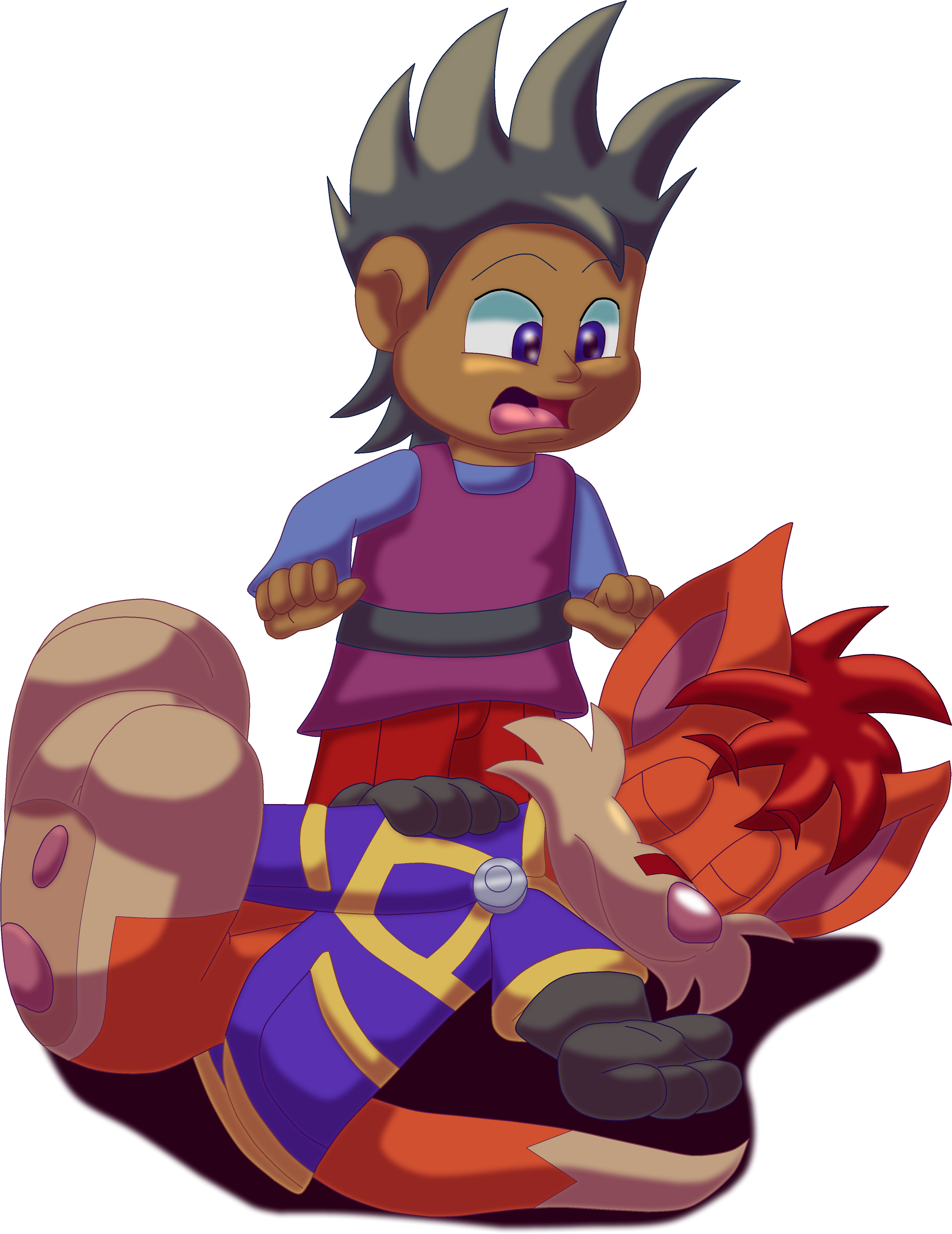 World Of Chaos - Cartoon (3680x4873)