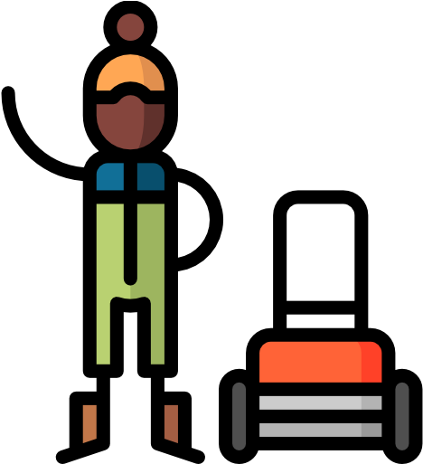 Lawn Mower Free Icon - Icono Reforestacion Png (512x513)