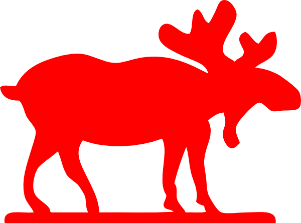 The New Republican Progressive Party - Moose Clip Art (600x445)