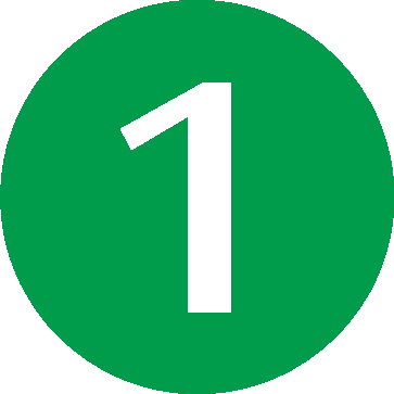 Number 1 Png - Angel Tube Station (363x363)