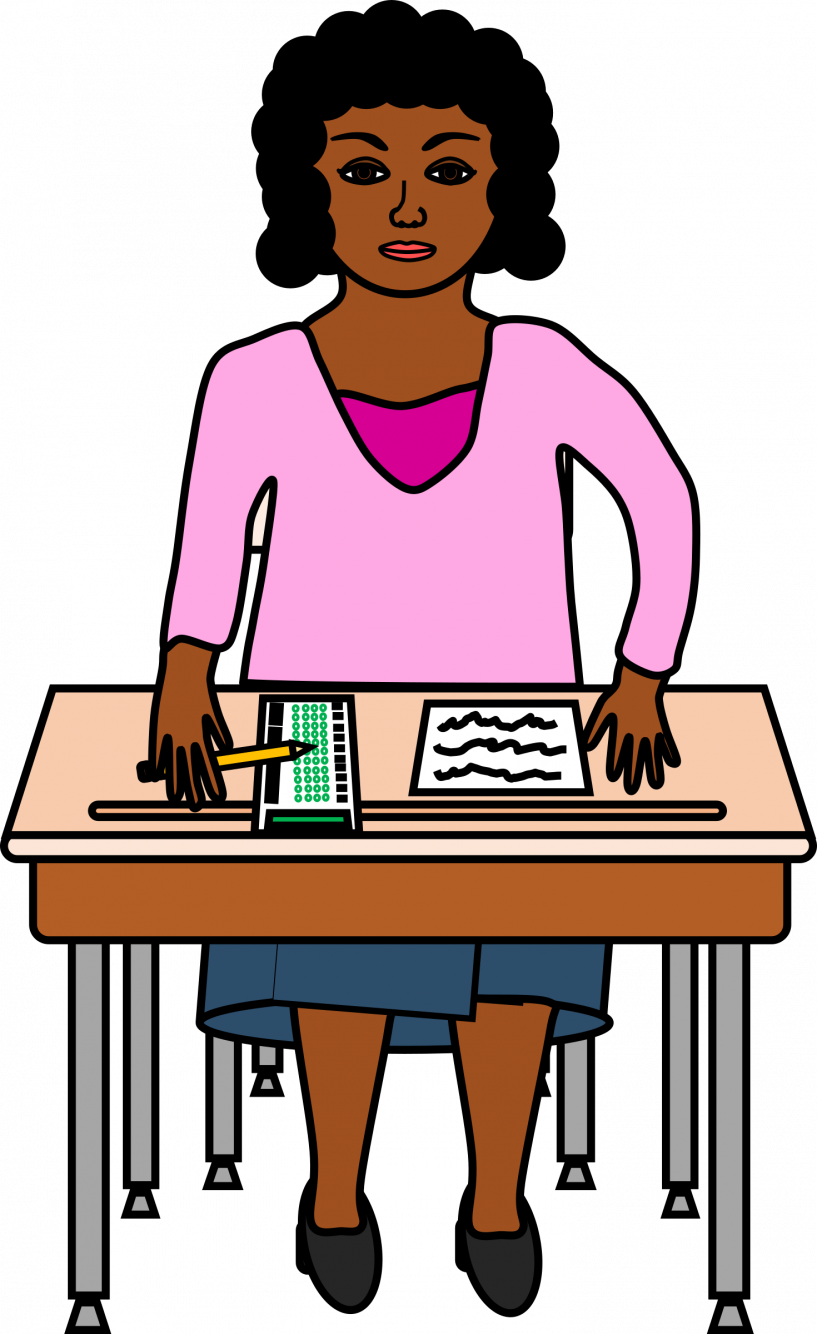 Desk Clipart (817x1334)