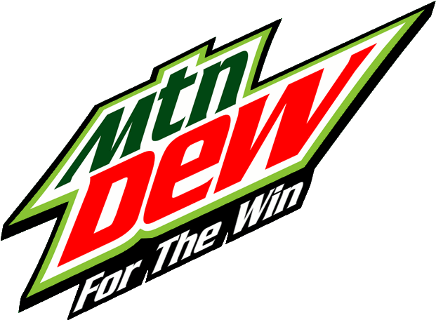 Mt Dew Logo Clipart - Mountain Dew Logo 2017 (626x462)