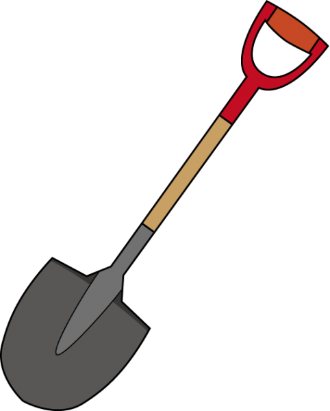 Shovel Clipart - Shovel Clipart (482x600)