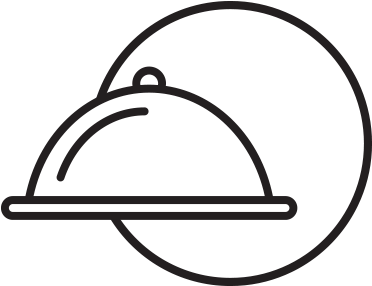 Dining Experience - Line Art (376x376)