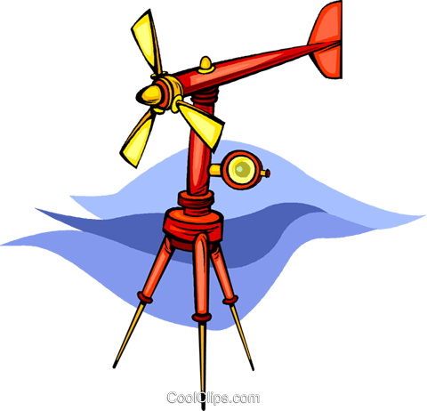 Weather Vain Royalty Free Vector Clip Art Illustration - Illustration (480x462)