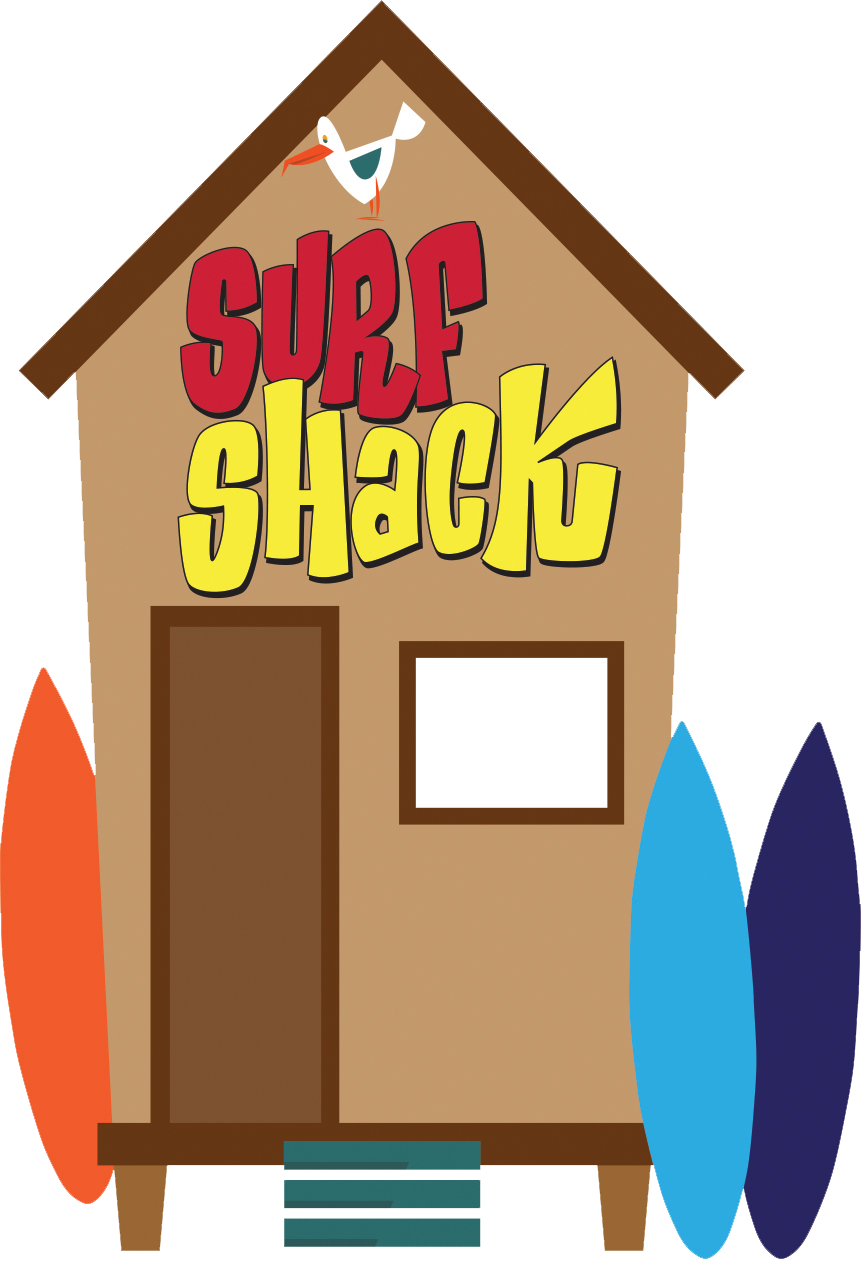 Surf Shack Vbs « Venice First Church Of God Banner - Surf Shack Clipart (861x1262)