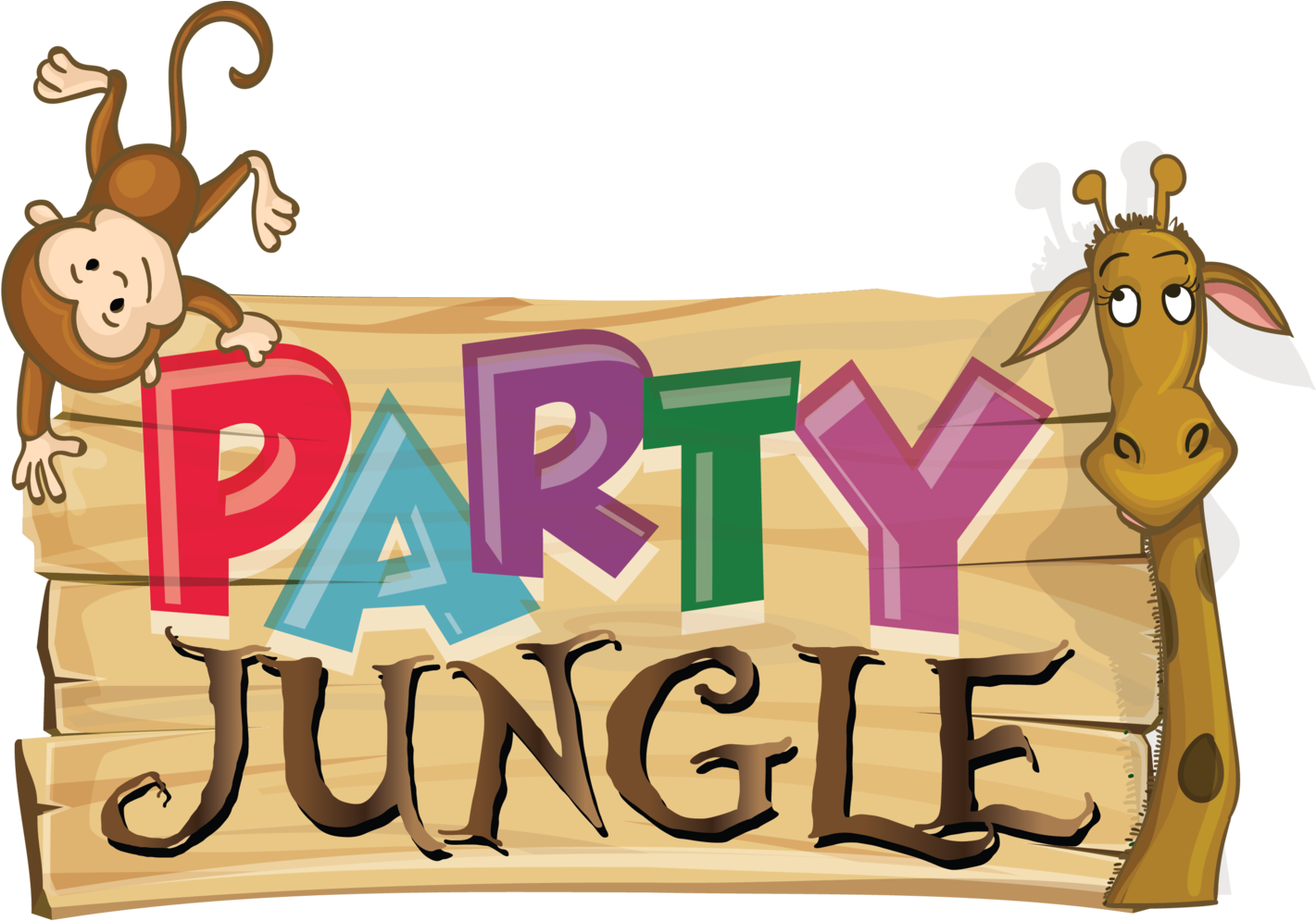 Party Jungle Aubrey Paul - Jungle Party Cartoon (1500x1015)