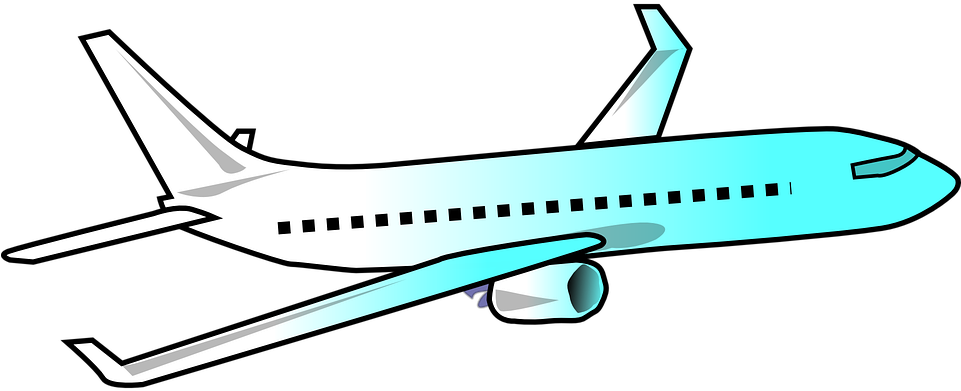 Airplane Clipart To Printable - Clipart Airplane (960x480)