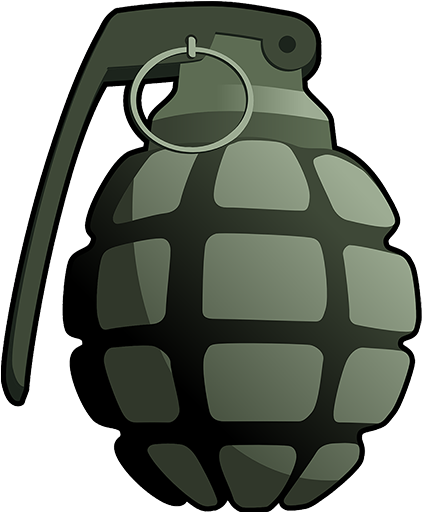 What Other Items Do Customers Buy After Viewing This - Ww2 Grenade Silhouette (512x512)