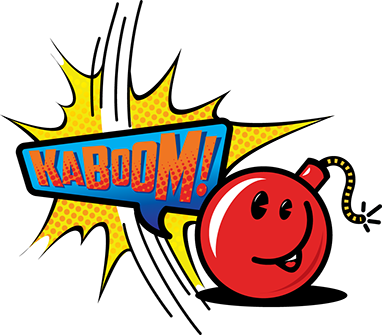 Kaboom Playland - Smiley (382x335)